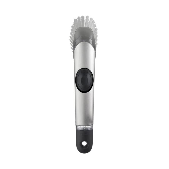 OXO Good Grips Steel Soap Dispensing Dish Brush