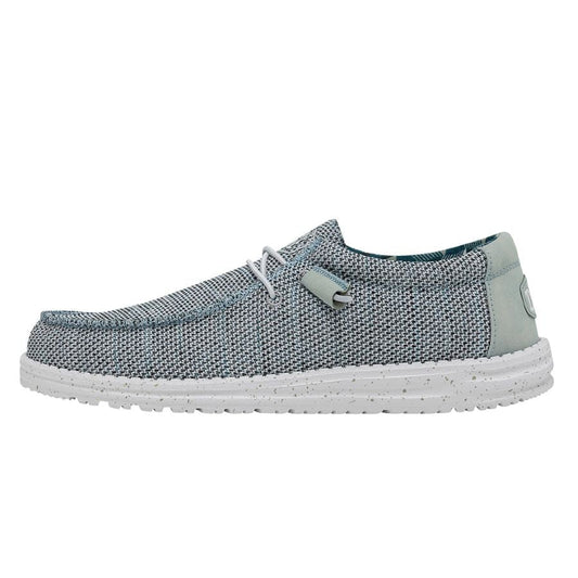 Hey Dude Wally Sox Men's Slip On, Ice Grey