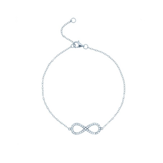 Silver Infinity Bracelet