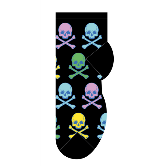 Colorful Skull & Crossbones