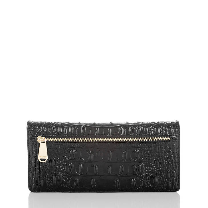 Brahmin Melbourne Collection Ady Wallet, Black