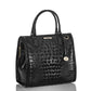 Brahmin Melbourne Collection Caroline Satchel, Black