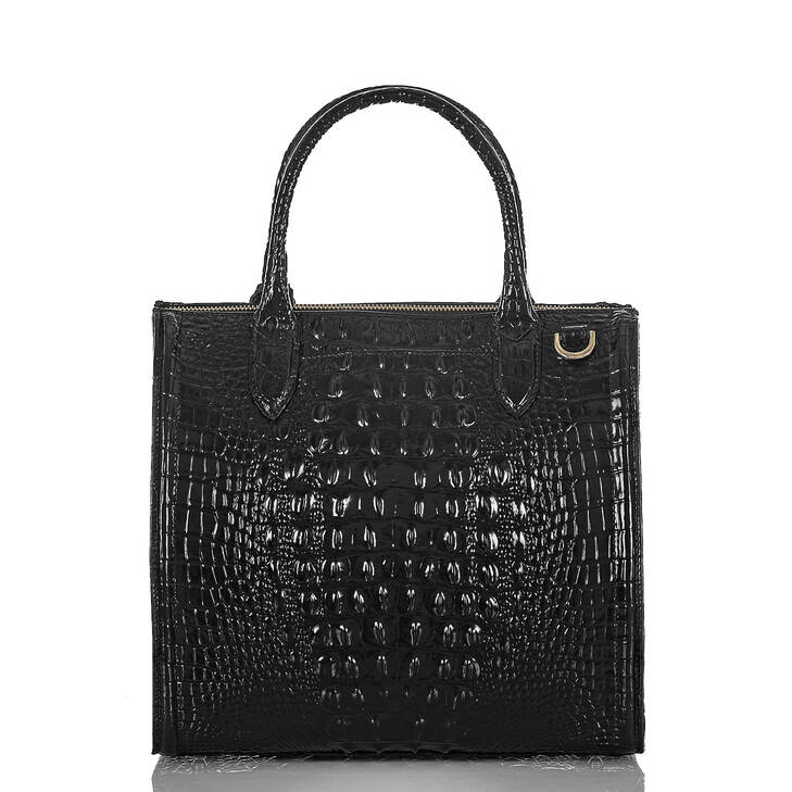 Brahmin Melbourne Collection Caroline Satchel, Black