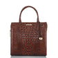 Brahmin Melbourne Collection Caroline Satchel, Pecan