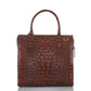 Brahmin Melbourne Collection Caroline Satchel, Pecan