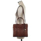 Brahmin Melbourne Collection Caroline Satchel, Pecan