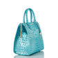 Brahmin Melbourne Collection Caroline Satchel, Dusty Blue