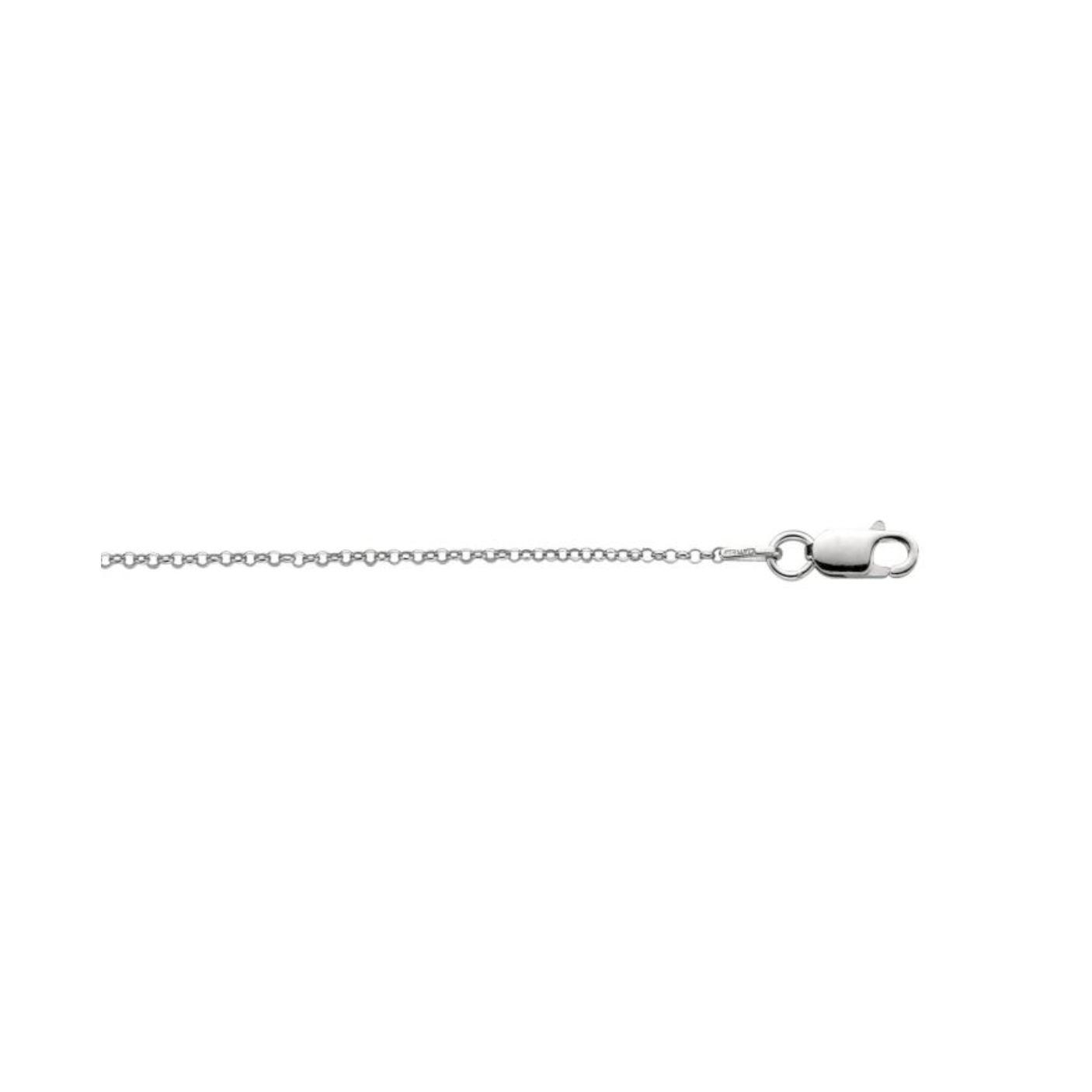 Silver Rolo Chain,  1.5mm