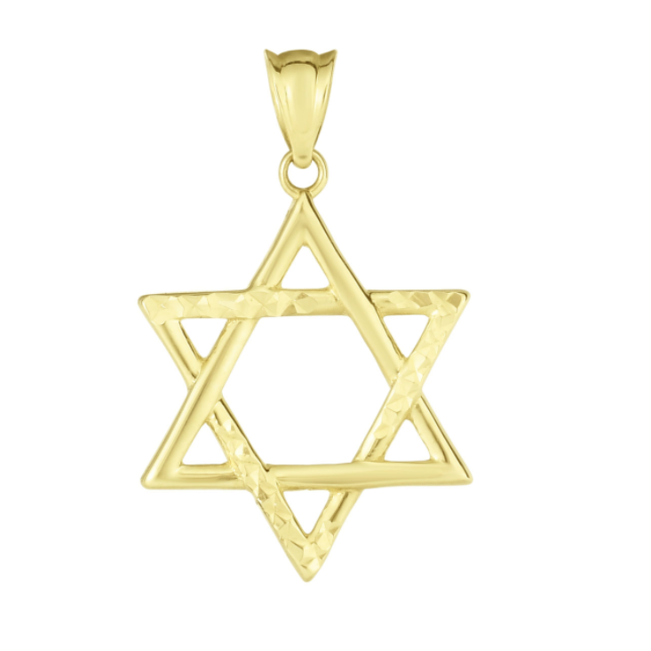 14K Star of David