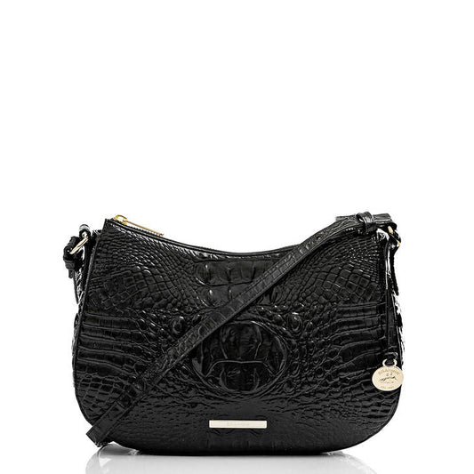 Brahmin Melbourne Collection Shayna Crossbody, Black