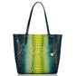 Brahmin Melbourne Collection April Tote, Zesty Green