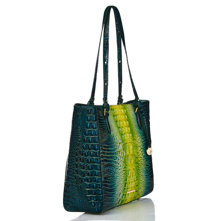 Brahmin Melbourne Collection April Tote, Zesty Green