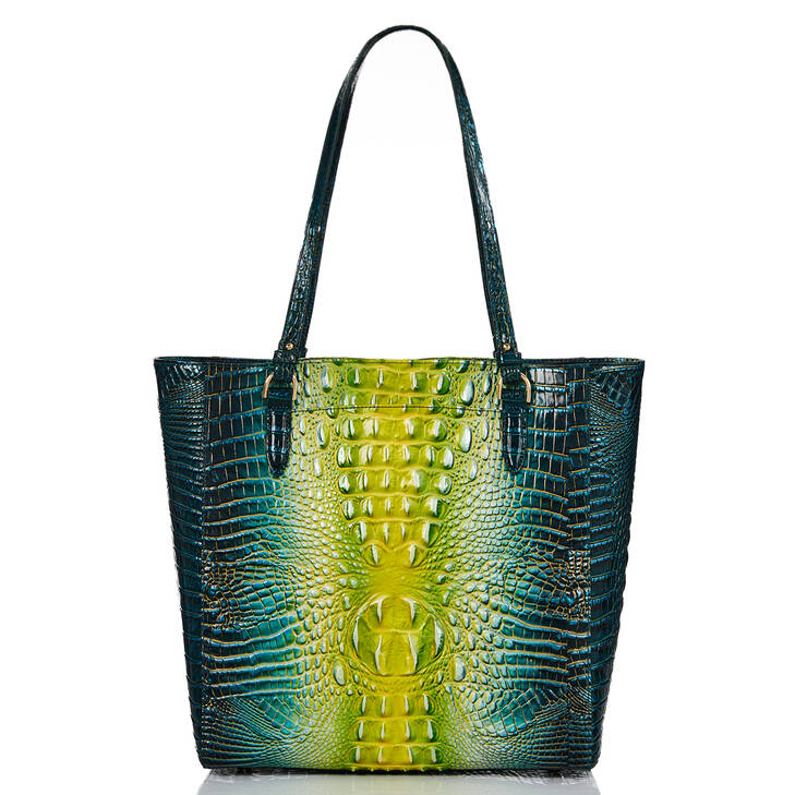 Brahmin Melbourne Collection April Tote, Zesty Green