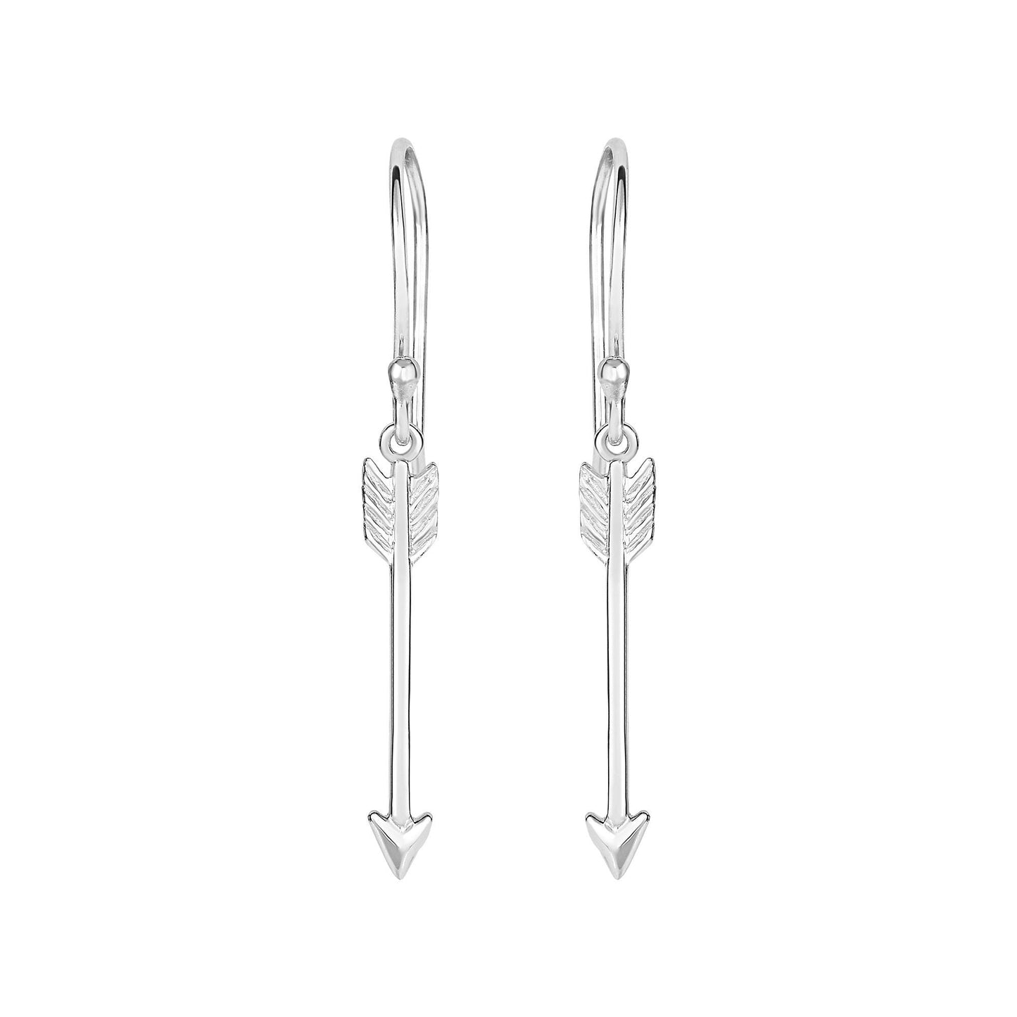 Silver Arrow Earring