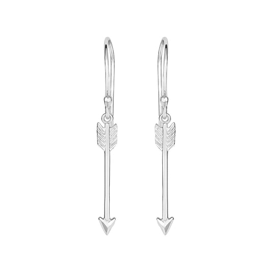 Silver Arrow Earring