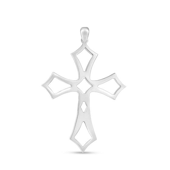 Cutout Cross Pendant