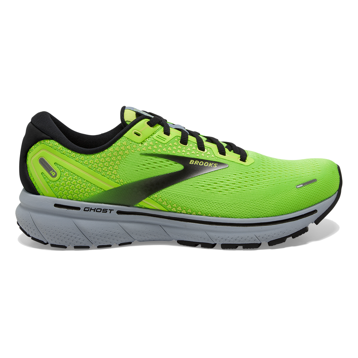 Brooks Ghost 14 Men's Sneaker, Neon Green