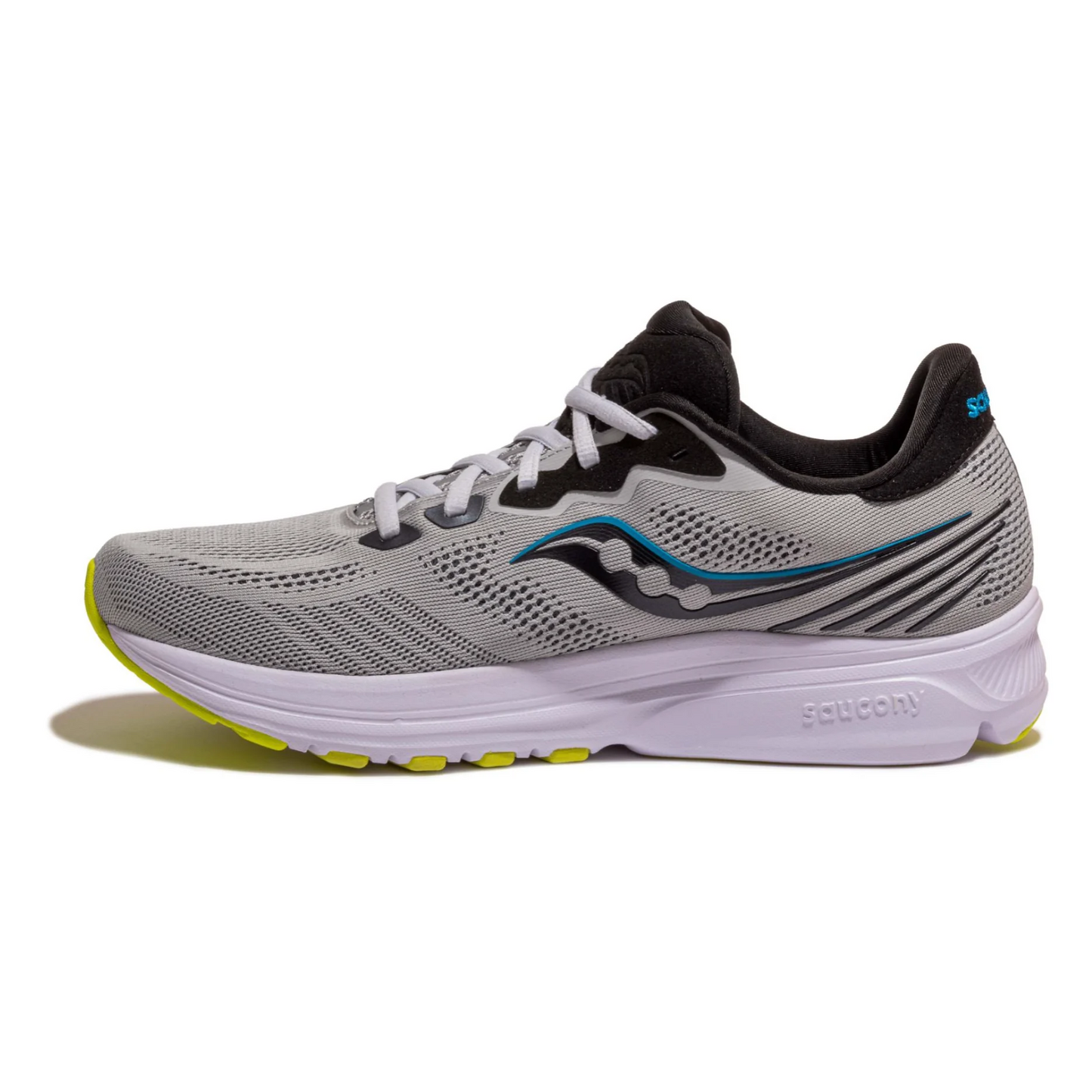 Saucony Ride 14 Men's Sneaker, Grey