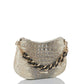 Brahmin Melbourne Collection Mod Shayna Shoulder Bag, Ivory Iguana Ombre