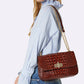 Brahmin Melbourne Collection Rosalie Shoulder Bag, Fig Jam