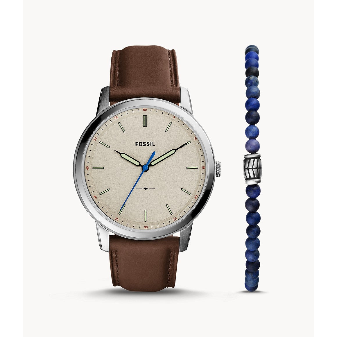 Fossil - The Minimalist Watch & Bracelet Set