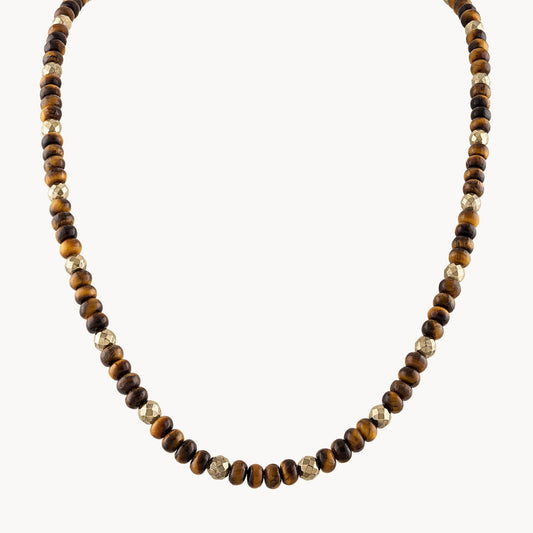 Bulova Tiger's Eye Necklace