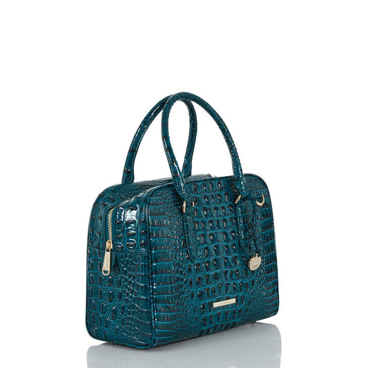 Brahmin Melbourne Collection Marissa Satchel, Juniper