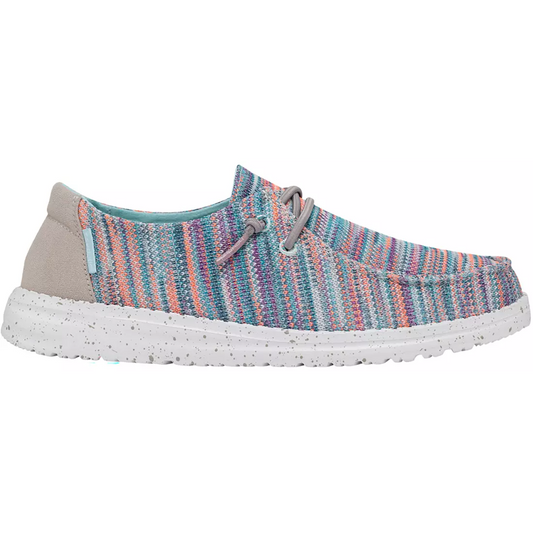 Hey Dude Wendy Sox Women's Shoe, Sunset Pink