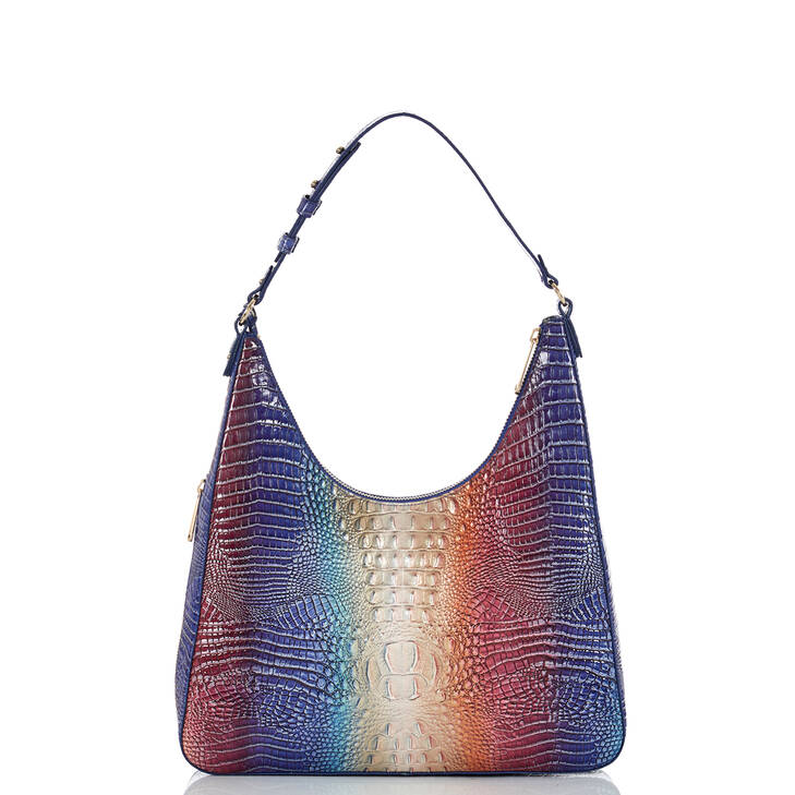 Brahmin Mini Melbourne Collection Tabitha Shoulder Bag, Summerlight Ombre