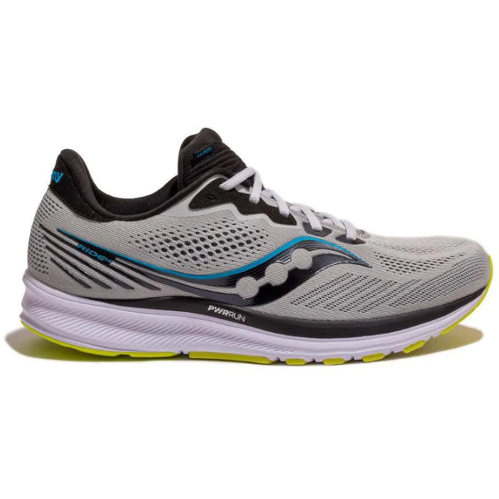 Saucony Ride 14 Men's Sneaker, Grey