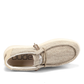 Hey Dude Wally Woven Men's Slip On, Beige