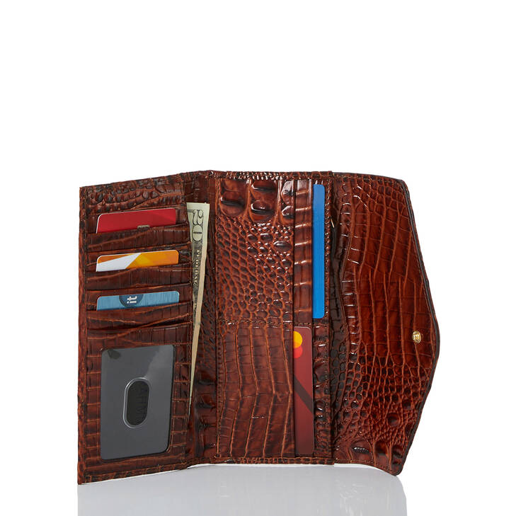 Brahmin Melbourne Collection Veronica Wallet, Juniper