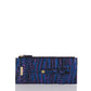 Brahmin Melbourne Collection Credit Card Wallet, Neptune