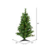 Cheyenne Pine Artificial Tree, 3'