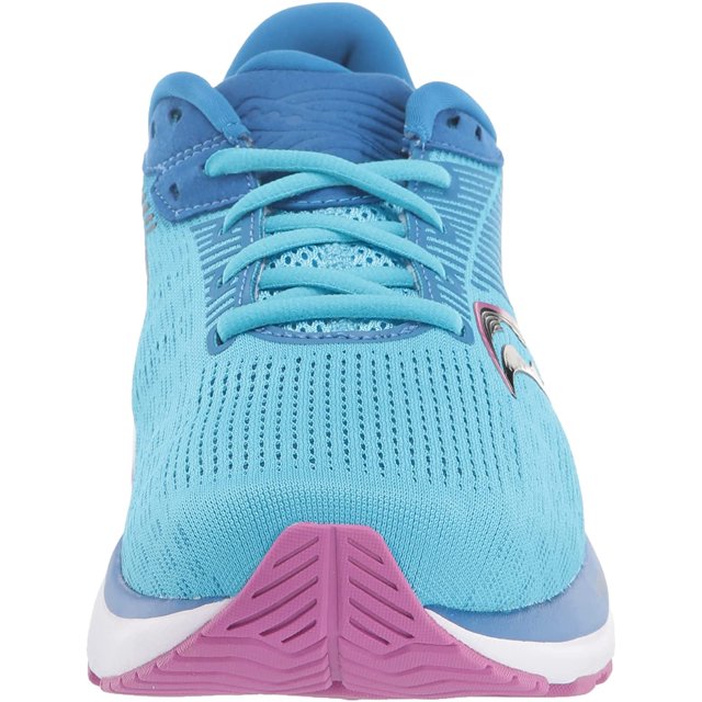 Saucony Guide 14 Women's Sneaker, Aqua & Purple