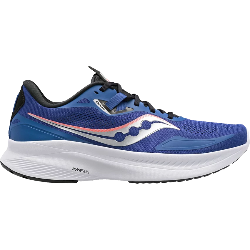 Saucony Guide 15 Men's Wide Sneaker, Blue