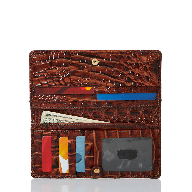 Brahmin Melbourne Collection Ady Wallet, Neptune