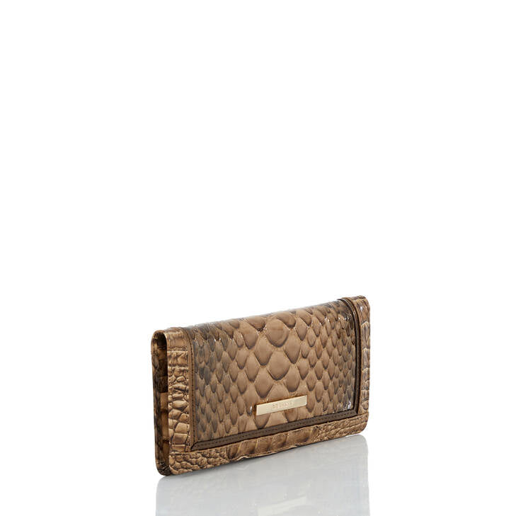 Brahmin Mansouri Collection Ady Wallet, Macchiato