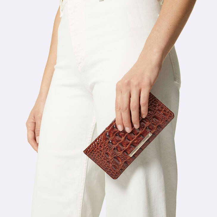 Brahmin Melbourne Collection Ady Wallet, Macchiato