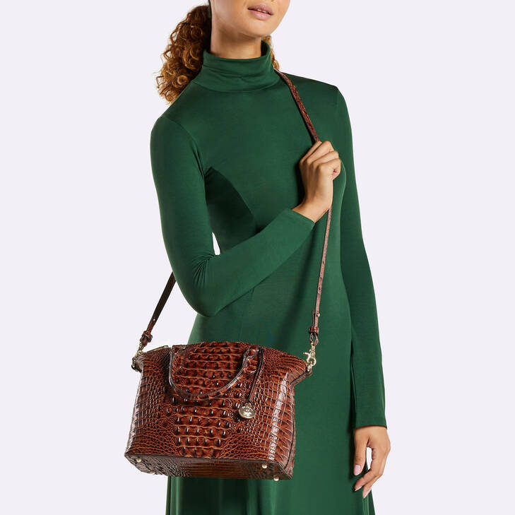 Brahmin Melbourne Collection Duxbury Satchel, Neptune