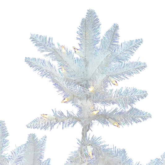 Sparkle White Spruce Pre Lit Artificial Tree, 3'5"