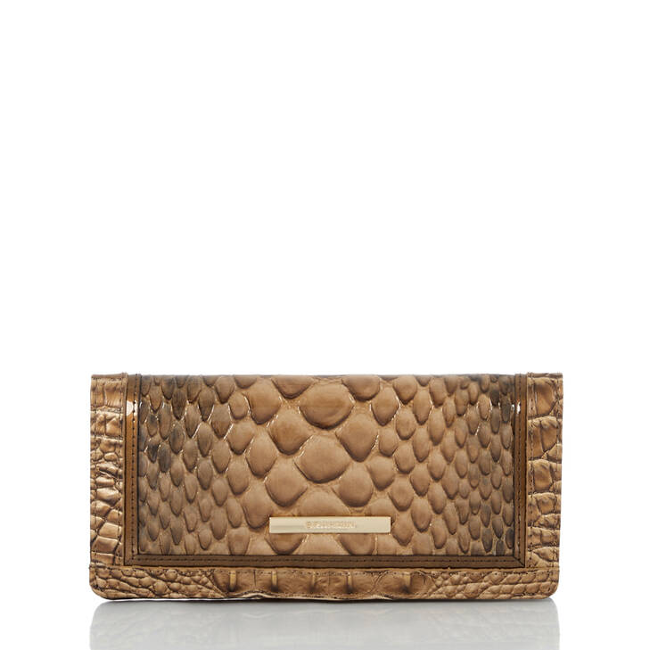 Brahmin Mansouri Collection Ady Wallet, Macchiato