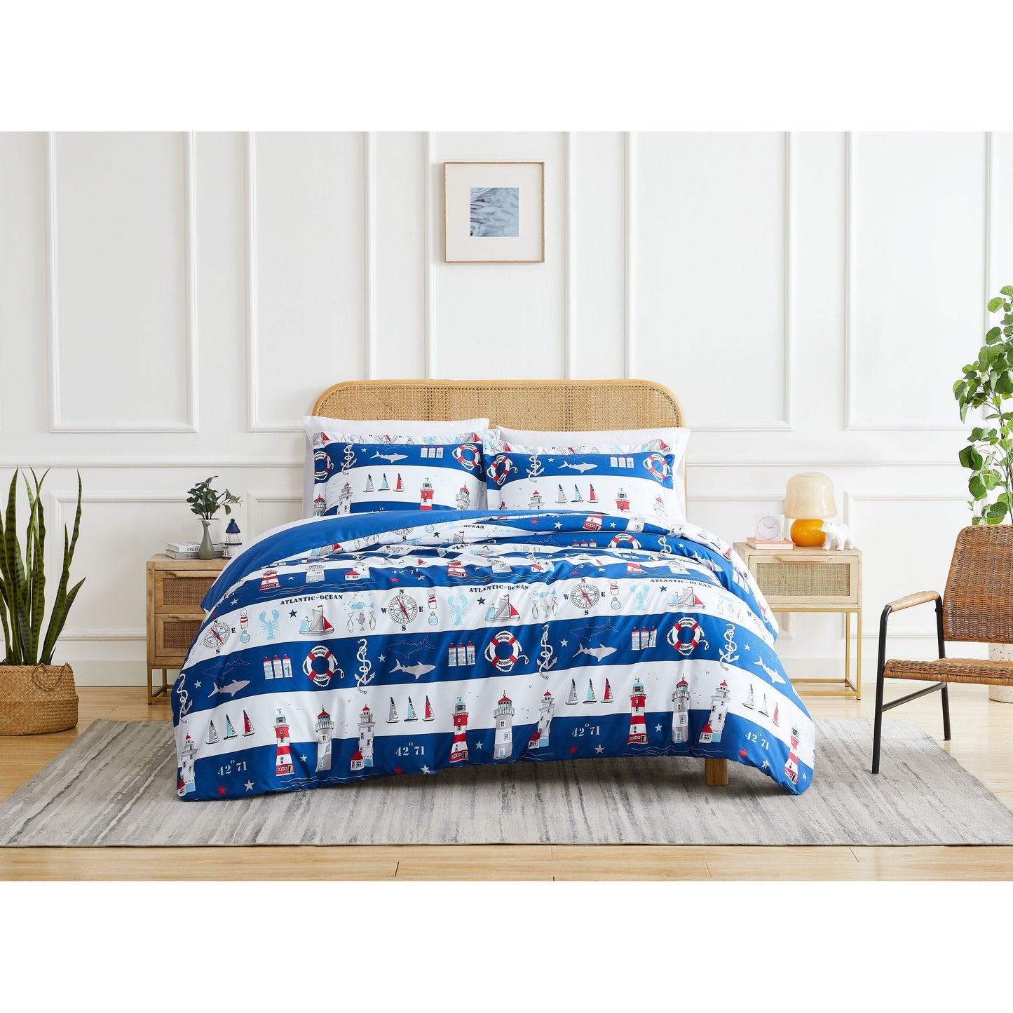 Cape Cod Oversized Reversible Comforter Set