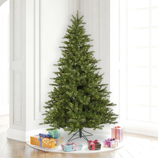 King Spruce Artificial Tree with LED Lights, 5'5"