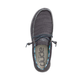 Hey Dude Wally Funk Men's Slip On, Charcoal