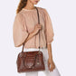 Brahmin Melbourne Collection Marissa Satchel, Juniper